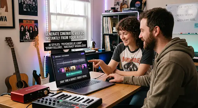 Best AI Video Generators for Music Artists and Bands