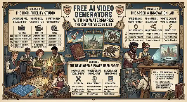 Free AI Video Generators with No Watermarks: The Definitive 2026 List