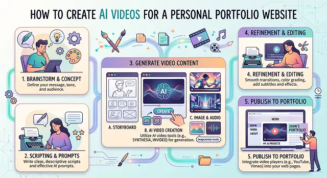 How to Create AI Videos for a Personal Portfolio Website