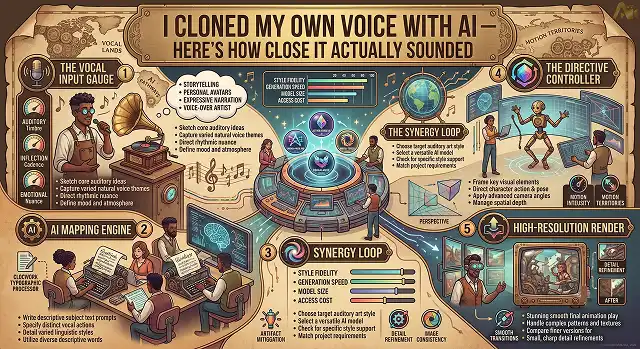 I Cloned My Own Voice With AI — Here's How Close It Actually Sounded