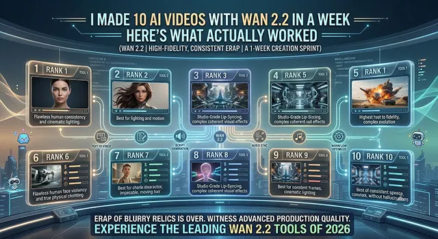 I Made 10 AI Videos With Wan 2.2 In A Week — Here's What Actually Worked