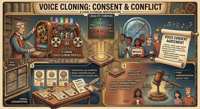 Is It Legal to Clone Someone's Voice with AI?