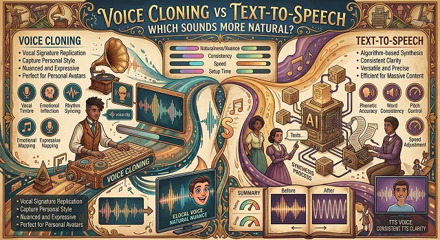 Voice Cloning vs Text-to-Speech: Which Sounds More Natural?