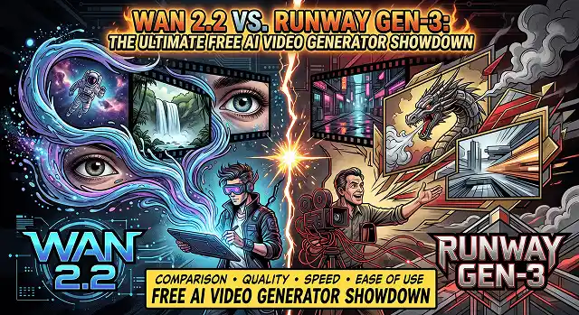 Wan 2.2 vs. Runway Gen-3: The Ultimate Free AI Video Generator Showdown